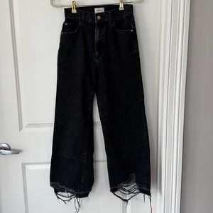 DL1961 Hepburn High Rise Wide Leg Jeans